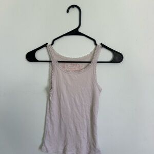 Arizona Jean Company white Lace Tank Top
